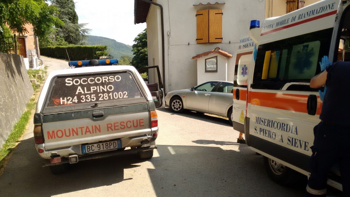 soccorso alpino monte falterona
